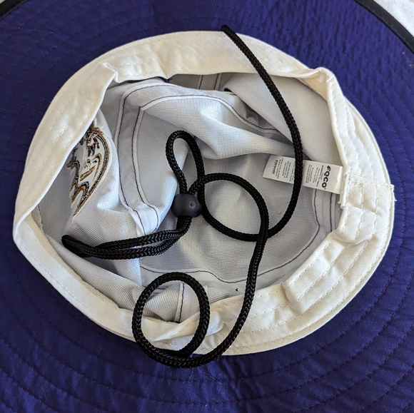 FOCO🏈 Baltimore Ravens Boonie Hat with Drawstring - Picture 5 of 5